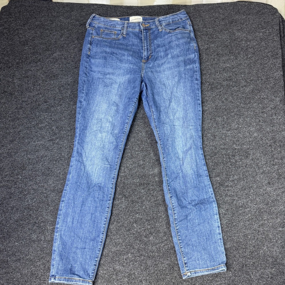 Universal Thread High Rise Skinny Jeans Women 10/30R Blue Denim Outdoor Pockets
